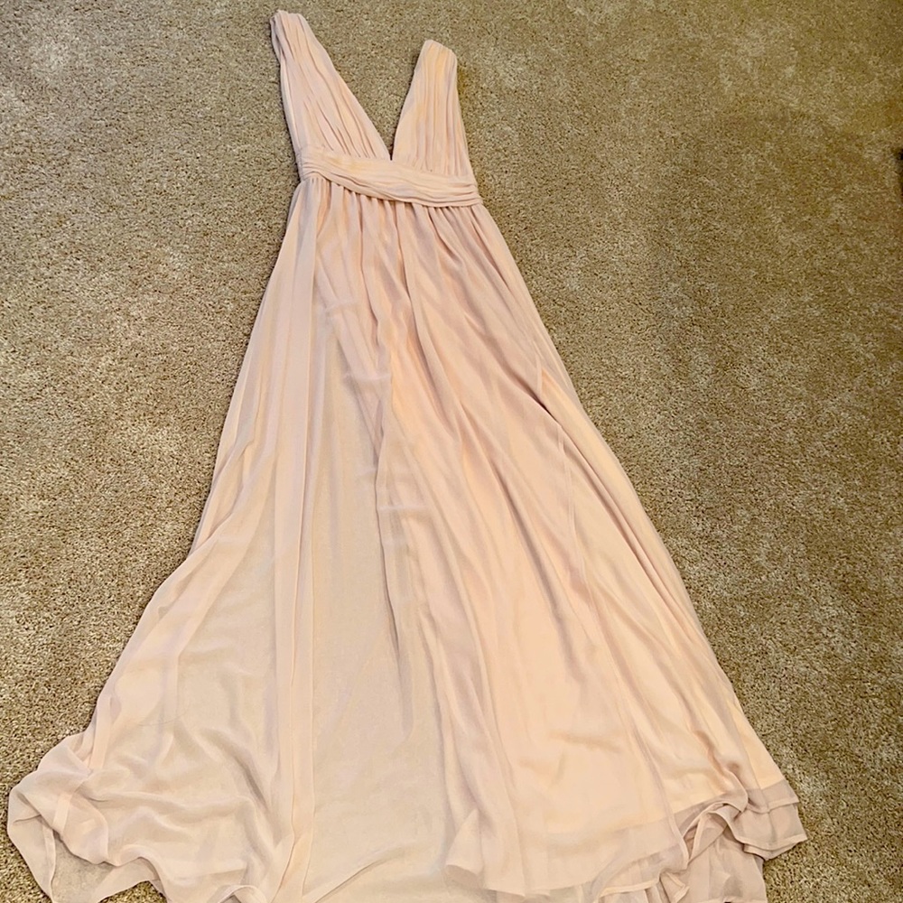 Lulus maxi prom dress